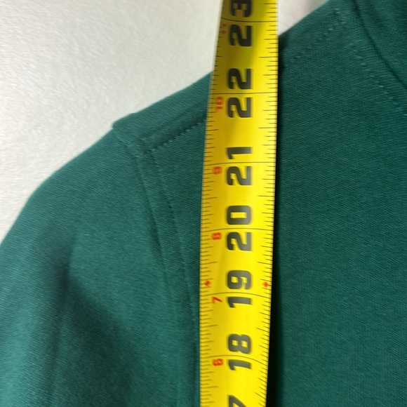 NWT Abercombie Kids hoodie in size 11/12 Green w/kangaroo pocket - Picture 6 of 6